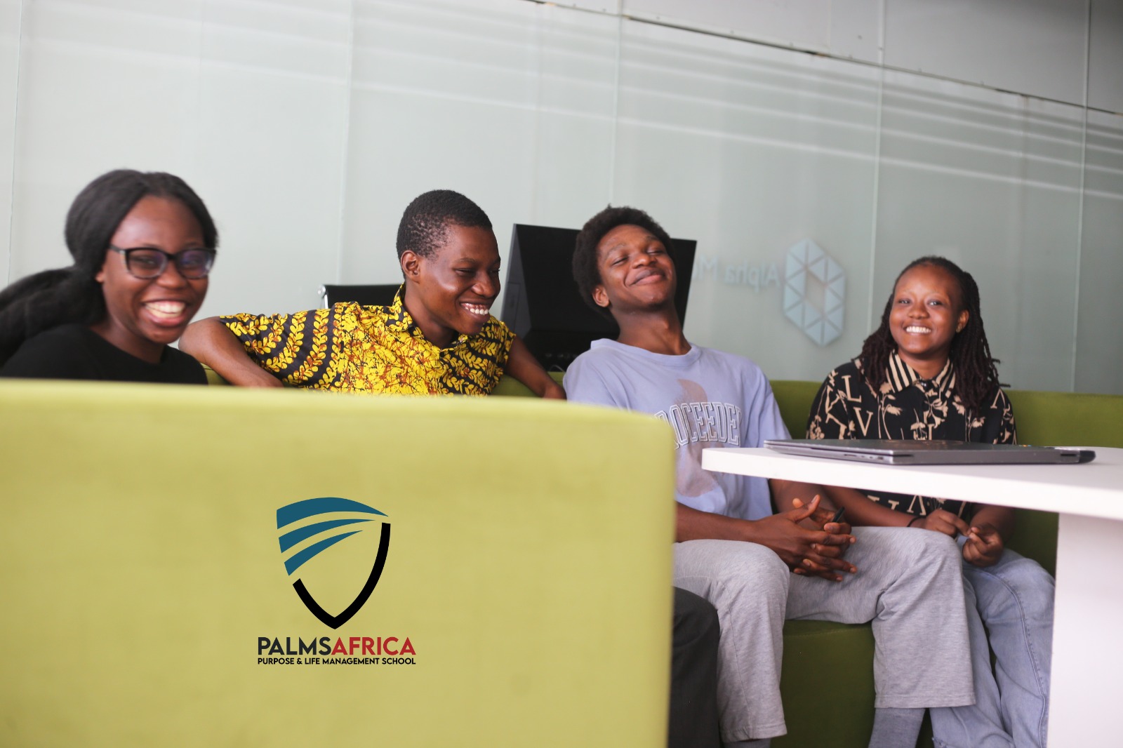 African students collaborating
